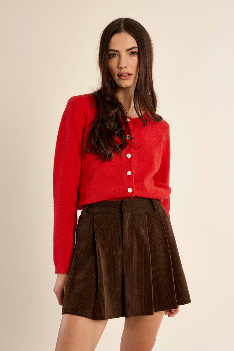 Molly Bracken Mila Sweater in red at Miss Behavin'