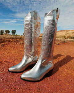 Billini Urson Boots - Silver Metallic