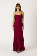 Sloane Dress - Wine