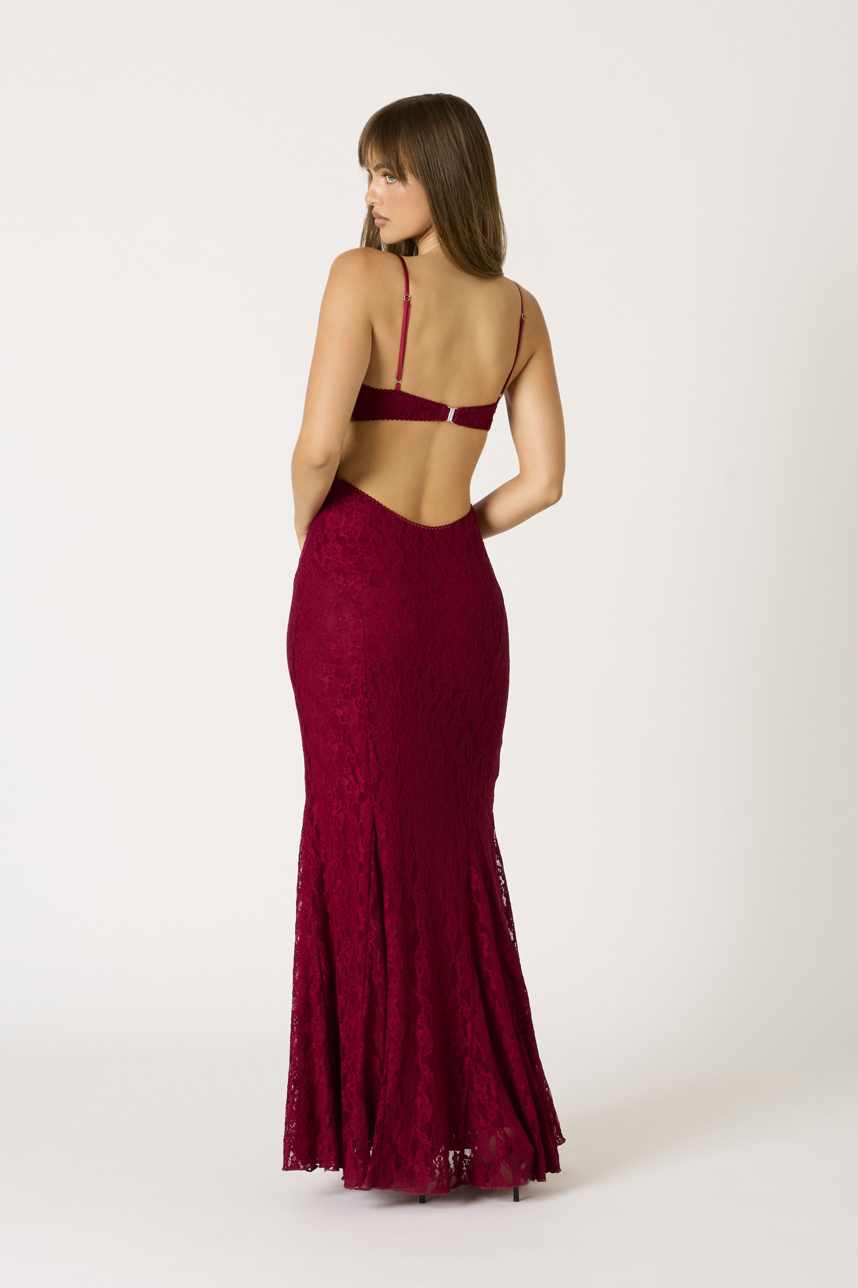 Sloane Dress - Wine