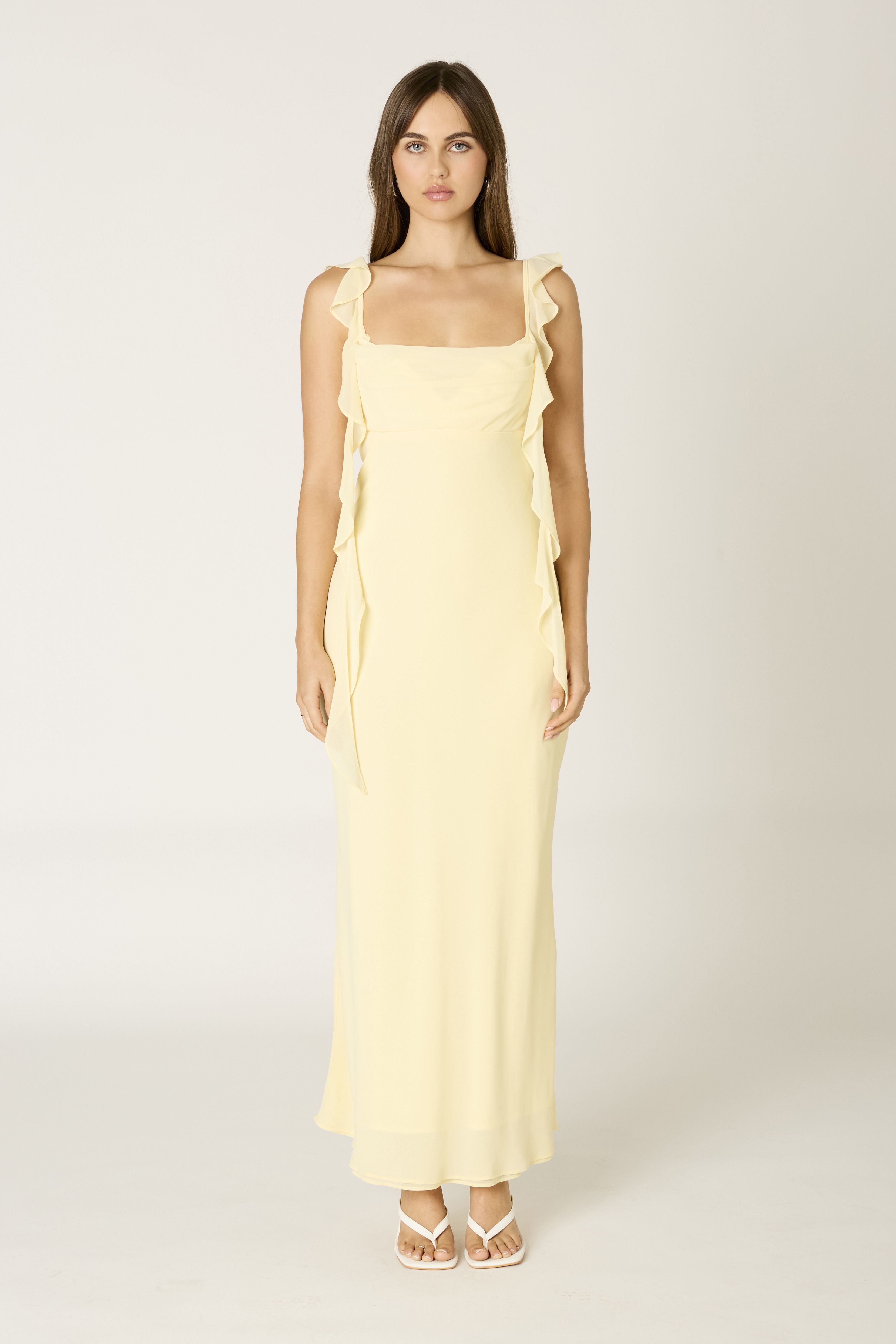 Kylie Dress- Yellow