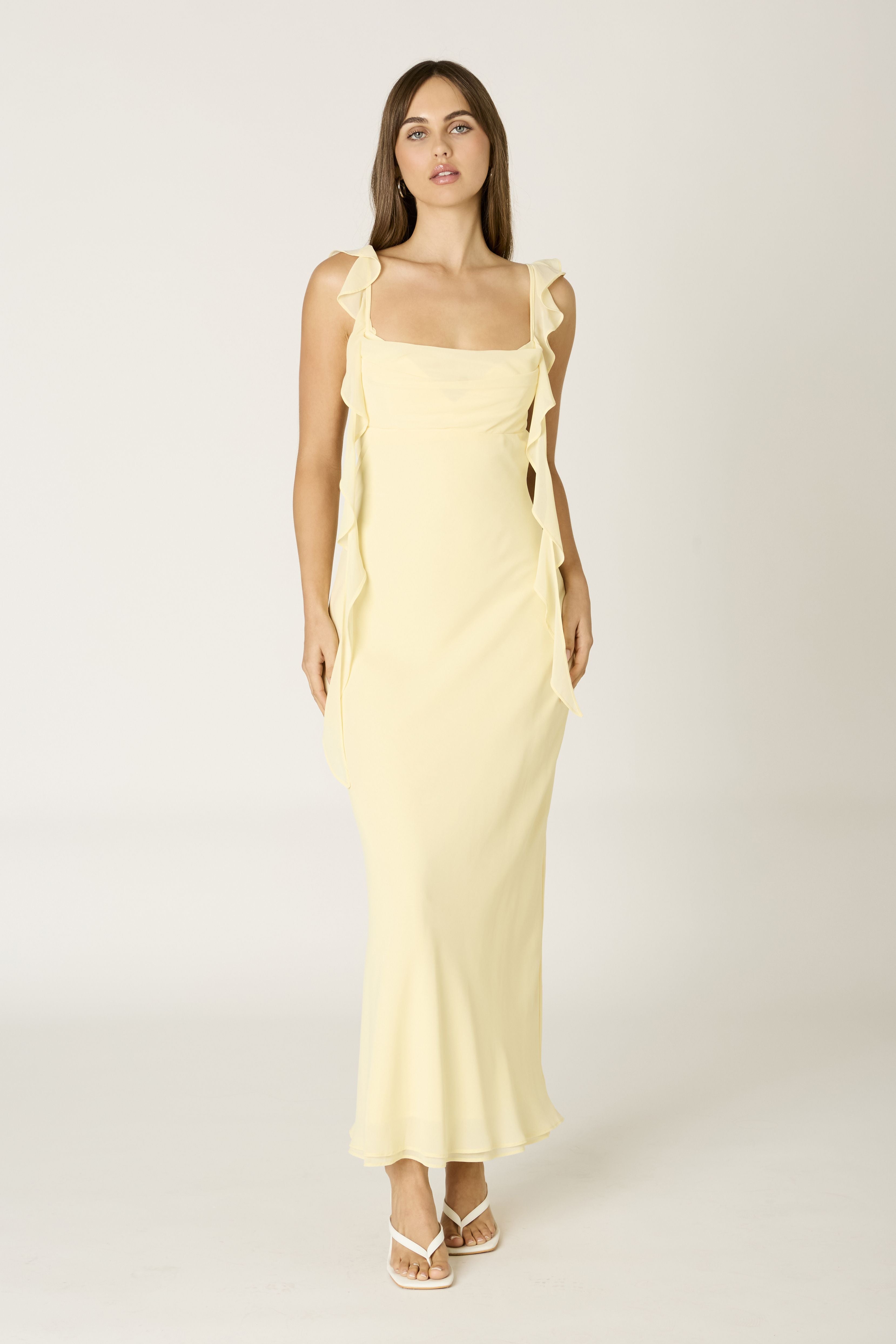 Kylie Dress- Yellow