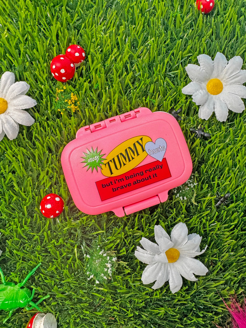 A Shop of Things My Tummy Hurts Pill Case at Miss Behavin'