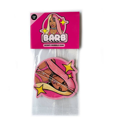 Barb Nicki Minaj Air Freshener: Air Freshener + Packaging